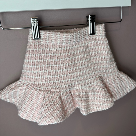 Janie and Jack Pink Boucle Skirt 3-6M - Picture 3 of 7